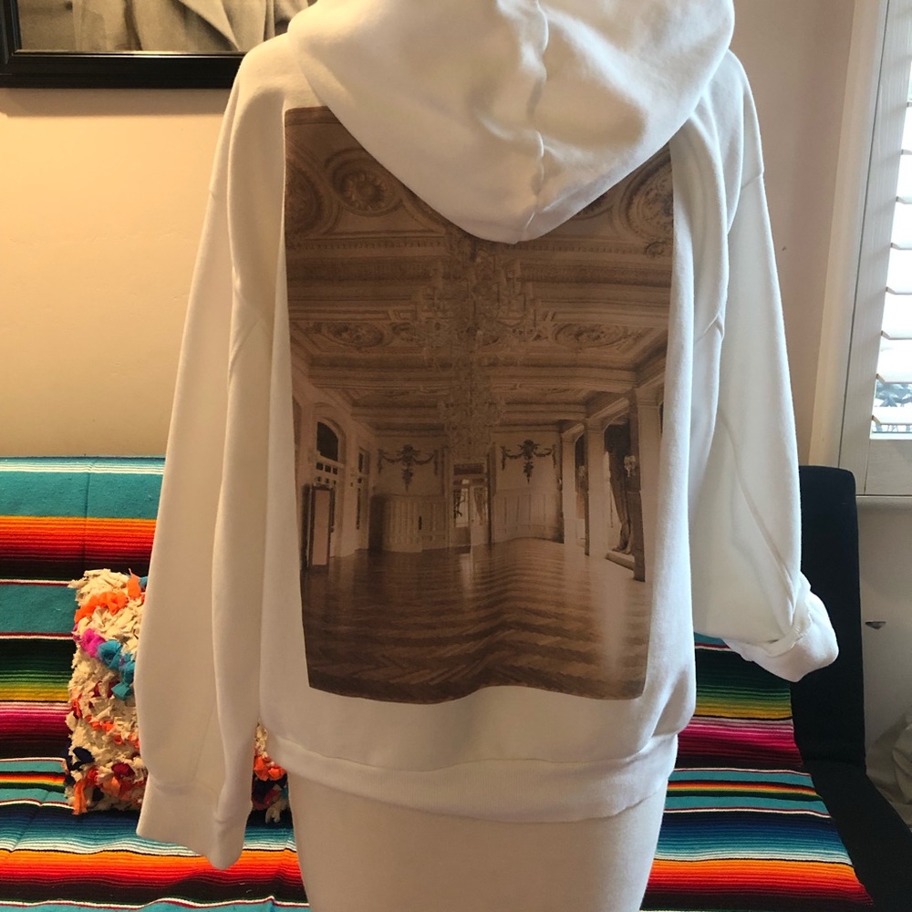 White Zara Hoodie ✨